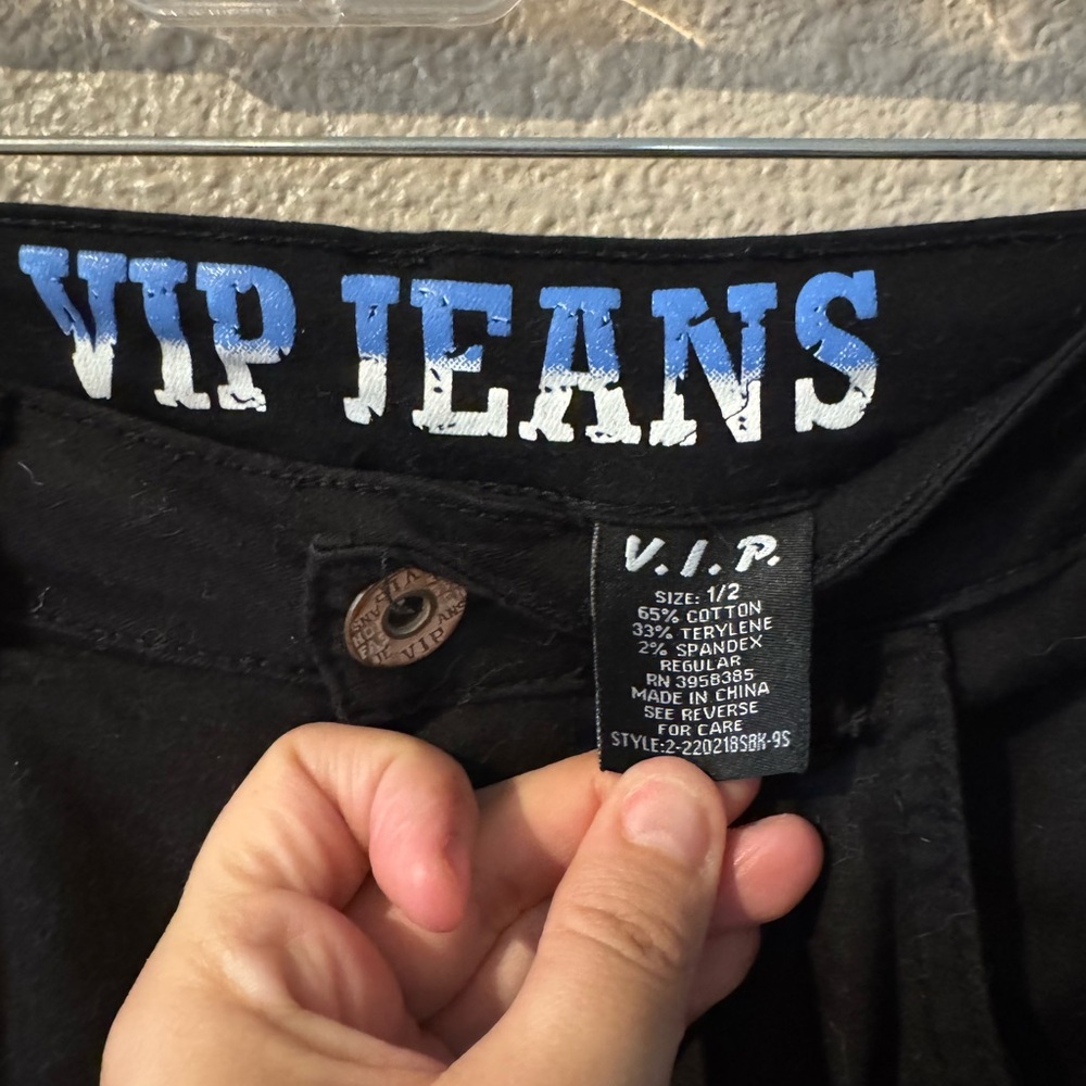 VIP black cargo pants - Picture 3 of 4